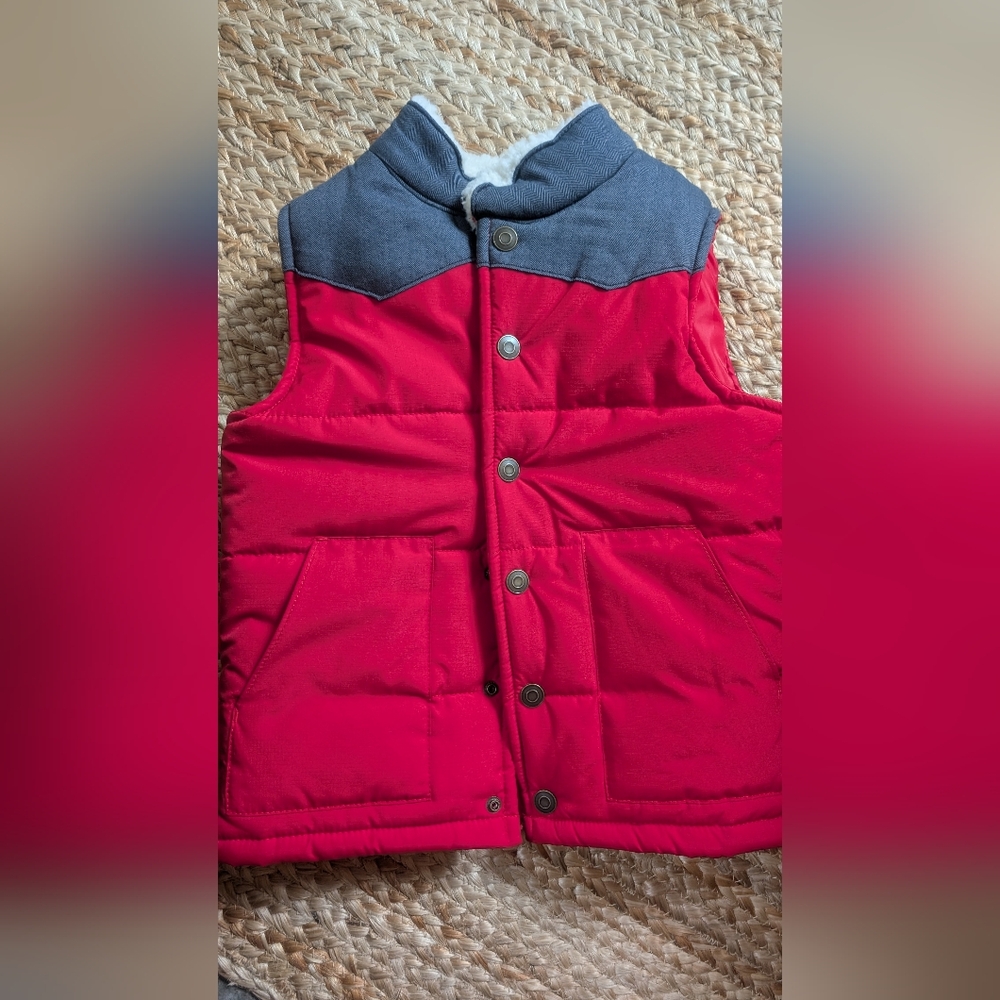 Carter's Red and Gray Kids Vest